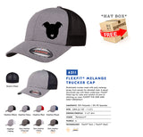 ENGLISH BULLDOG DOG K9 LOVER Trucker FlexFit HAT
