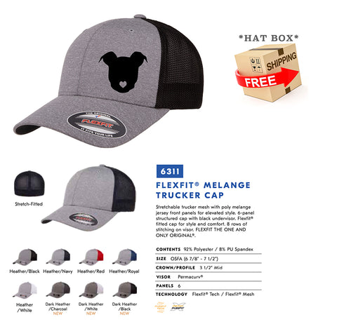ENGLISH BULLDOG DOG K9 LOVER Trucker FlexFit HAT