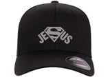 SUPERMAN GOD JESUS CHRISTIAN LORD ***CURVED BILL*** FLEXFIT HAT