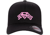 SUPERMAN GOD JESUS CHRISTIAN LORD ***CURVED BILL*** FLEXFIT HAT