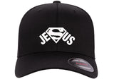 SUPERMAN GOD JESUS CHRISTIAN LORD ***CURVED BILL*** FLEXFIT HAT