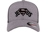 SUPERMAN GOD RELIGION JESUS Trucker FlexFit HAT