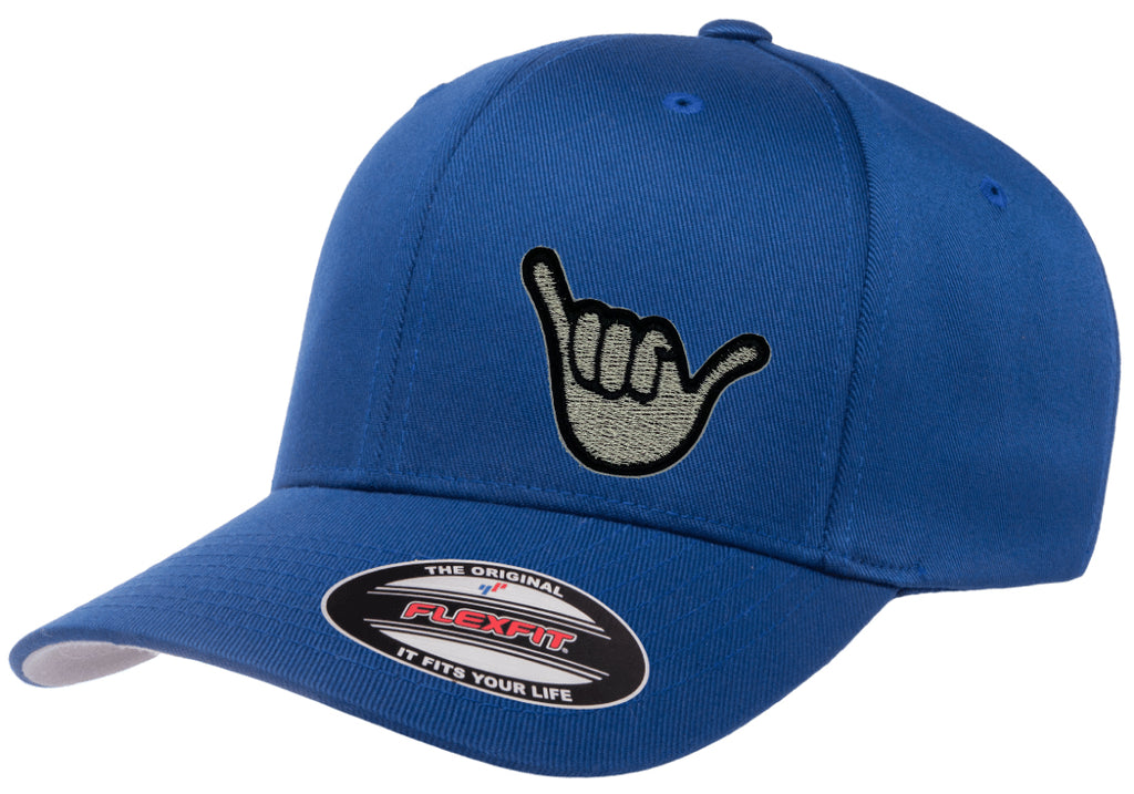 SURFING SHAKA SIGN SURFER Patch FlexFit HAT – The Shirt and The Hat