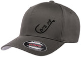Bite me Fishing Humor Fisherman Fish ***CURVED BILL*** FLEXFIT HAT