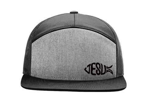 JESUS GOD FISH RELIGION  SNAPBACK***FLAT BILL*** RICHARDSON HAT