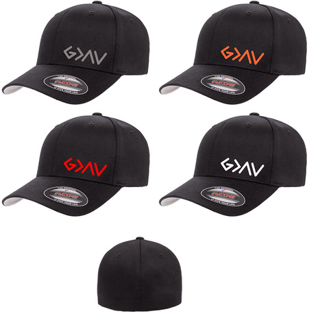 GOD IS GREAT JESUS RELIGION ***CURVED BILL*** FLEXFIT HAT