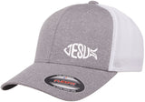 JESUS GOD JESUS CHRISTIAN Trucker Trucker FlexFit HAT