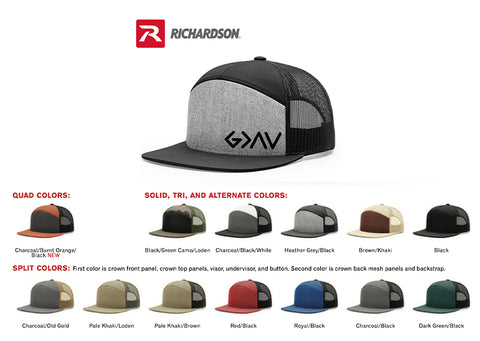 GOD IS GREAT RELIGION JESUS SNAPBACK***FLAT BILL*** RICHARDSON HAT