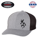 DEER BUCK HUNTER HUNTING Trucker Trucker FlexFit HAT