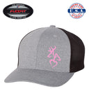 DEER BUCK HUNTER HUNTING Trucker Trucker FlexFit HAT