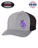 DEER BUCK HUNTER HUNTING Trucker Trucker FlexFit HAT