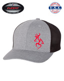 DEER BUCK HUNTER HUNTING Trucker Trucker FlexFit HAT