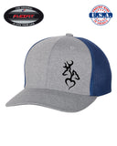 DEER BUCK HUNTER HUNTING Trucker Trucker FlexFit HAT