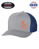 DEER BUCK HUNTER HUNTING Trucker Trucker FlexFit HAT
