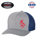 DEER BUCK HUNTER HUNTING Trucker Trucker FlexFit HAT