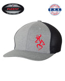DEER BUCK HUNTER HUNTING Trucker Trucker FlexFit HAT