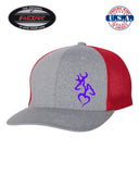 DEER BUCK HUNTER HUNTING Trucker Trucker FlexFit HAT
