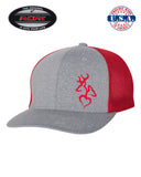 DEER BUCK HUNTER HUNTING Trucker Trucker FlexFit HAT