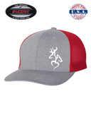 DEER BUCK HUNTER HUNTING Trucker Trucker FlexFit HAT