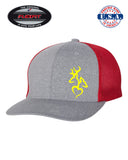 DEER BUCK HUNTER HUNTING Trucker Trucker FlexFit HAT
