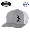 DEER BUCK HUNTER HUNTING Trucker Trucker FlexFit HAT
