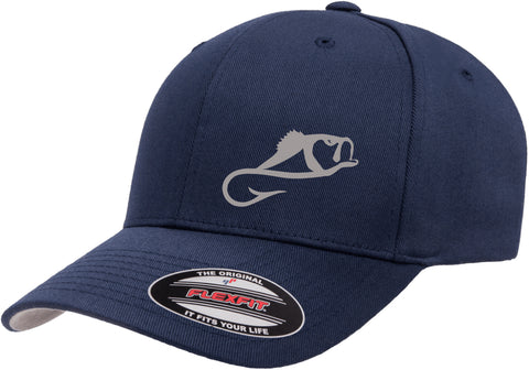 FISH FISHERMAN OUTDOOR ***CURVED BILL*** FLEXFIT HAT – The Shirt